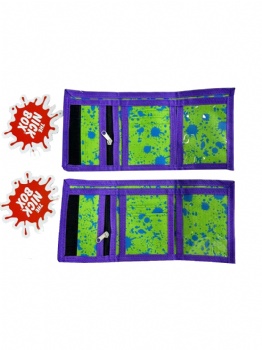 Three fold cloth wallet