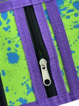 Three fold cloth wallet