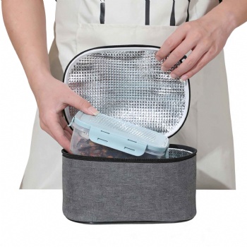 Custom Insulated Lunch Bag - OEM Cooler Bag for Promotional Gifts