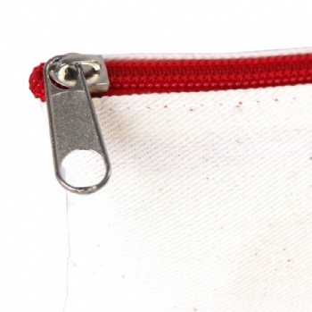 Unprocessed Raw Cotton Pencil Case - 220gsm Gabardine Utility Pouch
