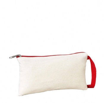 Unprocessed Raw Cotton Pencil Case - 220gsm Gabardine Utility Pouch