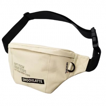 Custom Canvas Waist Bag - Heat Transfer Printed Fashion Fanny Pack